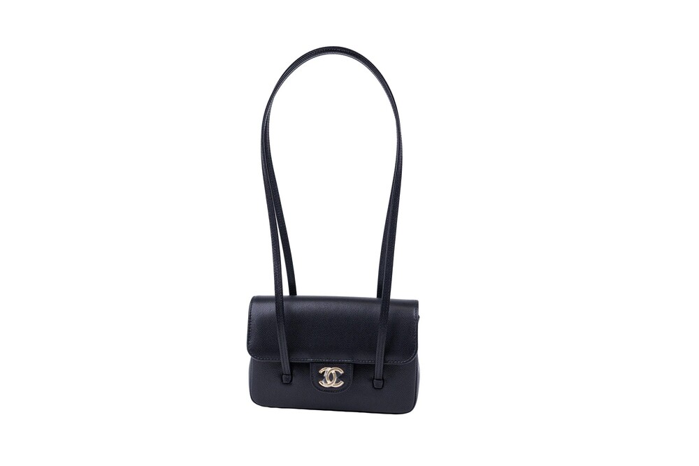 Chanel Black Preppy Coco Mini Handbag